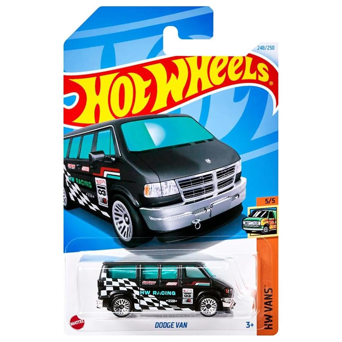 Đồ Chơi Mô Hình Siêu Xe - Hot Wheels C4982 - 248/250 - Dodge Van