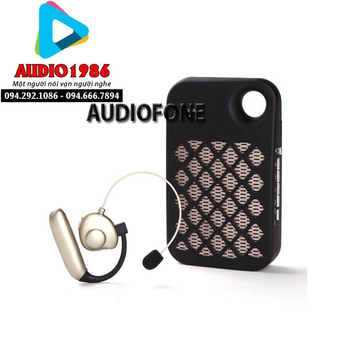 Máy trợ giảng không dây AudioFone 007 mic màu da người mini hạt gạo