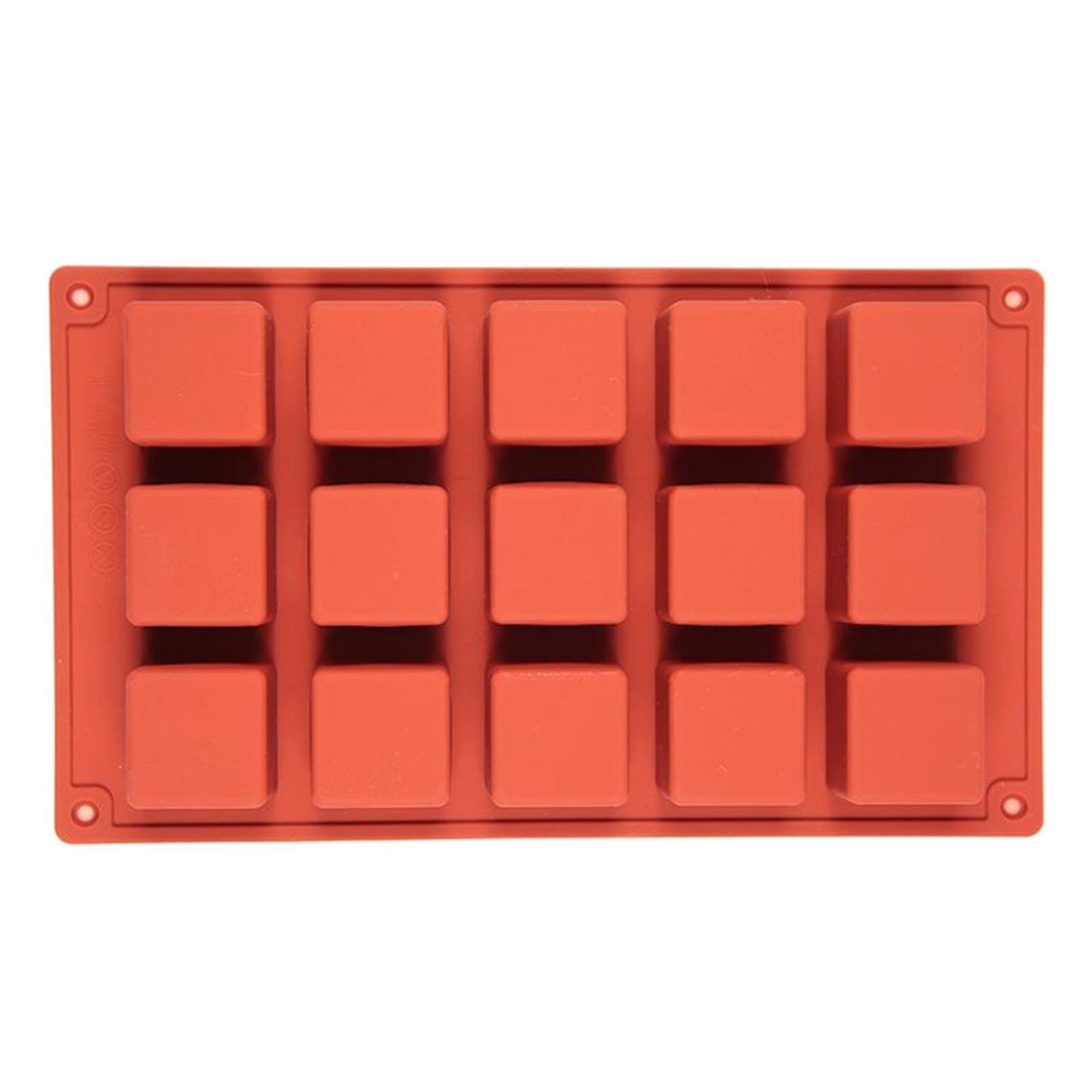 Square chocolate molds Pastry Tools Cupcake Baking Pan Kitchen Supply