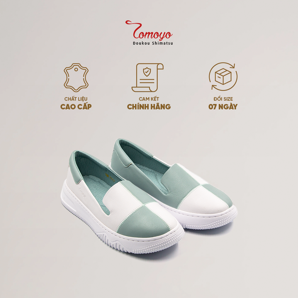 Giày Sneakers Nữ Sọc Caro Cá Tính TOMOYO "SIÊU NHẸ" TMW31207