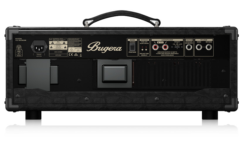 Bugera V55HD INFINIUM- 55-Watt Vintage 2-Channel Tube Amplifier Head-Hàng Chính Hãng