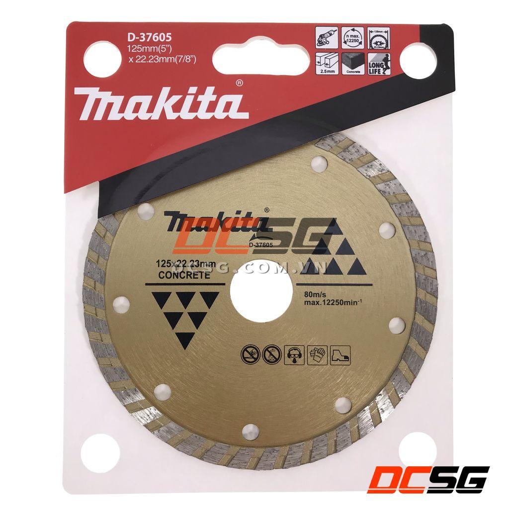 Đĩa cắt kim cương dạng dợn sóng 125x22.23mm Makita D-37605 | DCSG