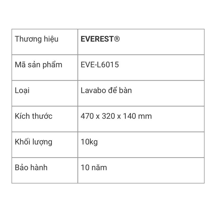 Chậu rửa mặt hoa văn ovan EVE-L6015