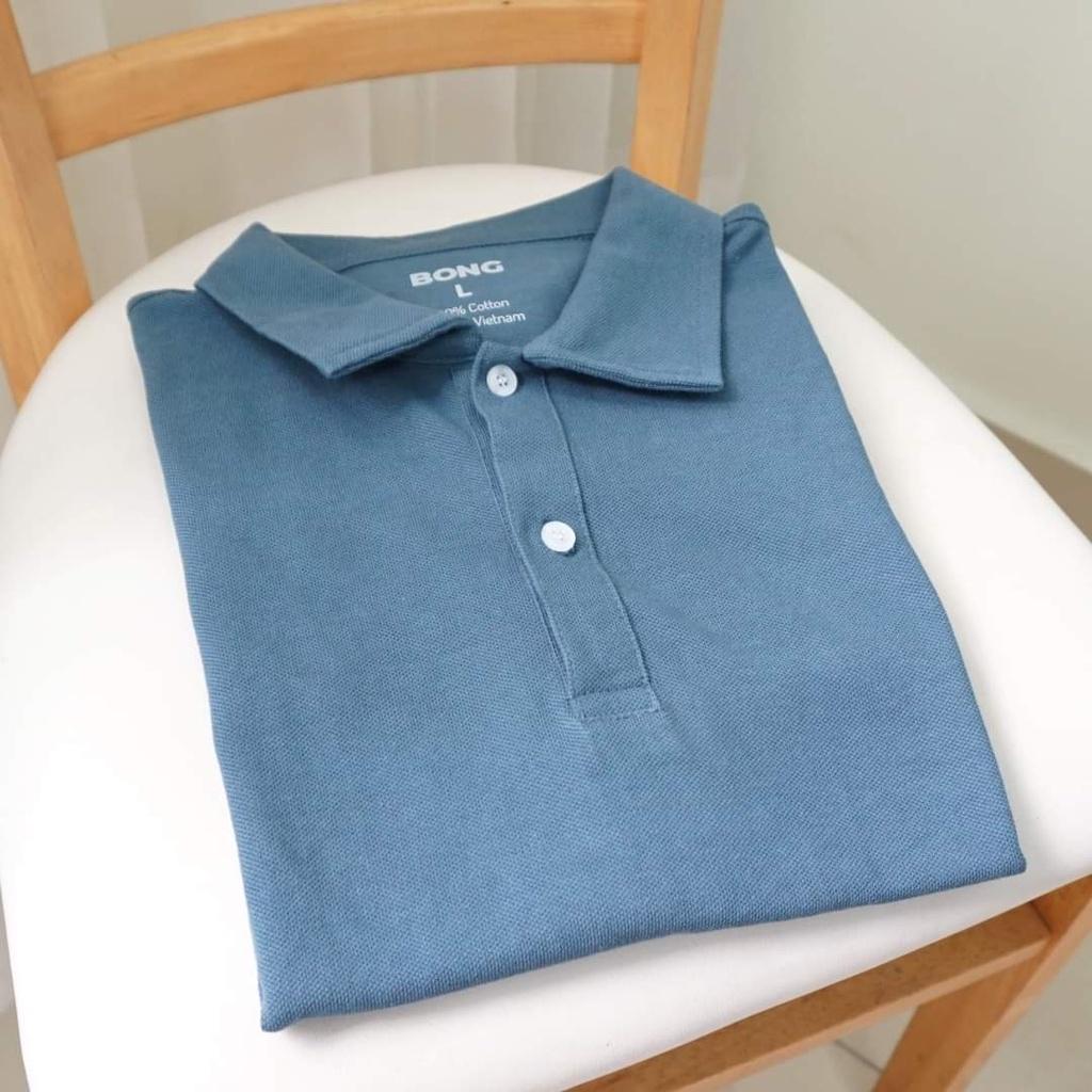 Hình ảnh Áo POLO nam cổ bẻ vải cá sấu Cotton xuất xịn,chuẩn form, sang trọng - thanh lịch - FASHION EKING CLOTHING