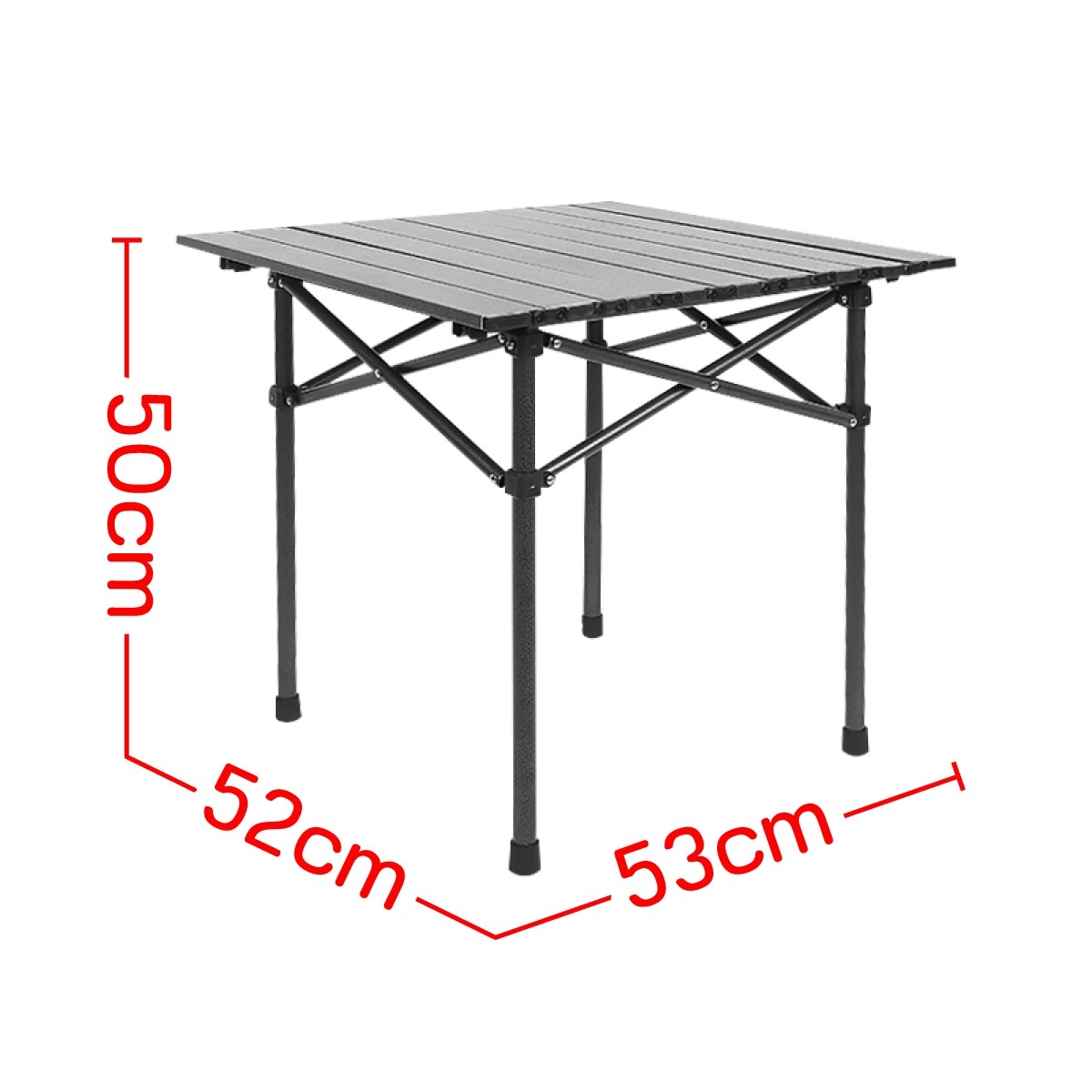 Bàn cắm trại gấp màu đen,đa năng,dễ mang theo, dã ngoại,có thể gập lại, model TSD,có nhiều Size:53,95,120cm