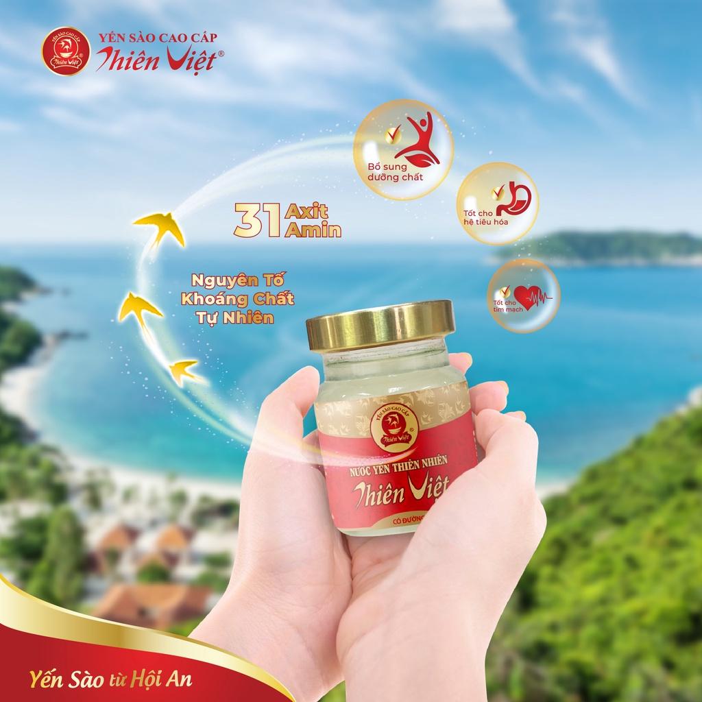 Nước Yến Sào Cao Cấp Thiên Việt 15% Tổ yến