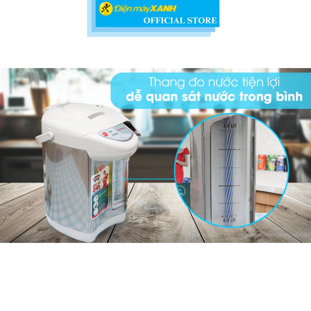 Bình thủy điện Sunhouse SHD1533 3.3 lít - Hàng Chính Hãng