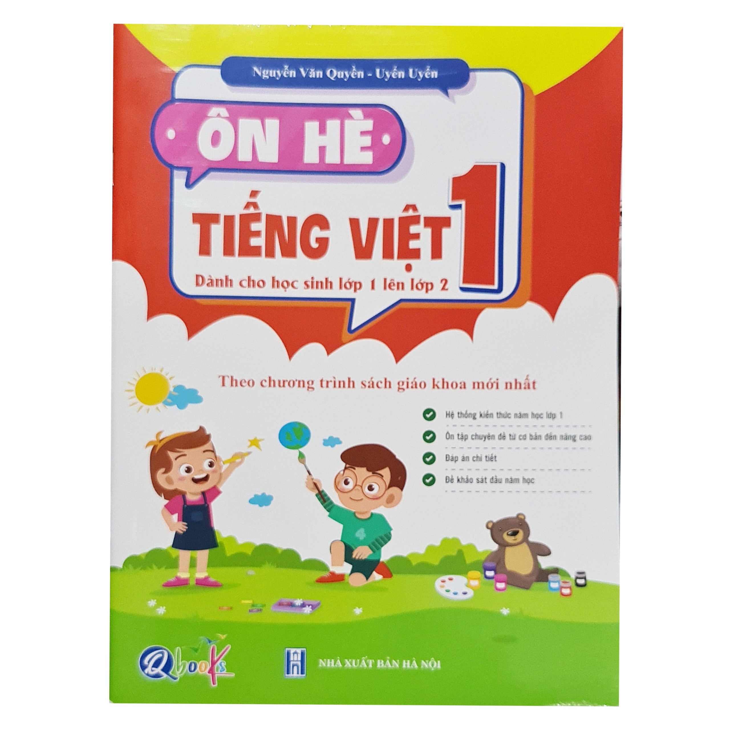 Ôn hè tiếng việt 1,dành cho học sinh lớp 1 lên lớp 2
