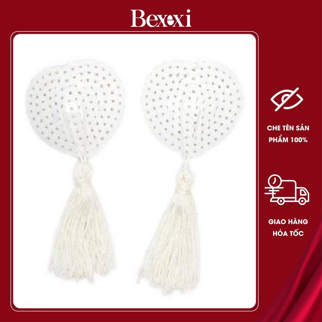 Miếng Dán Ngực Trái Tim Tua Rua - P1006