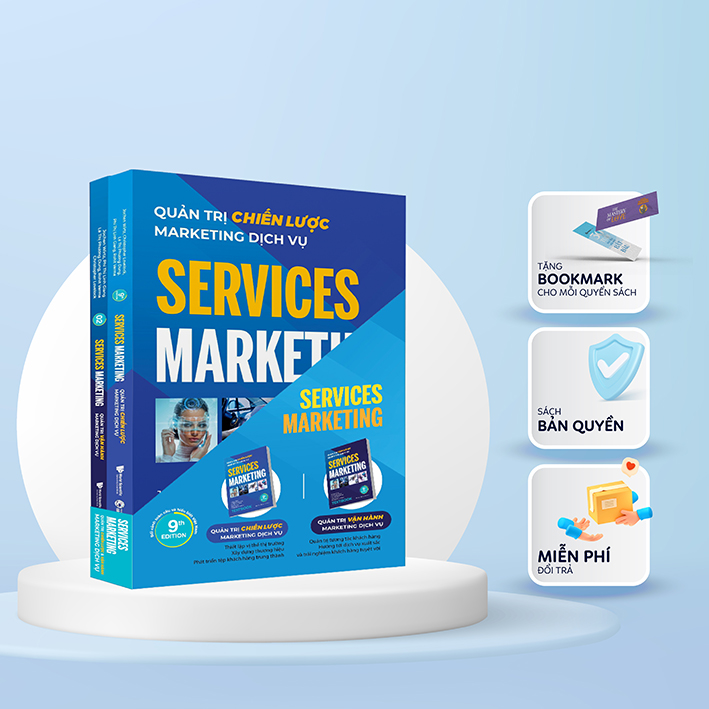 Bộ sách Services Marketing