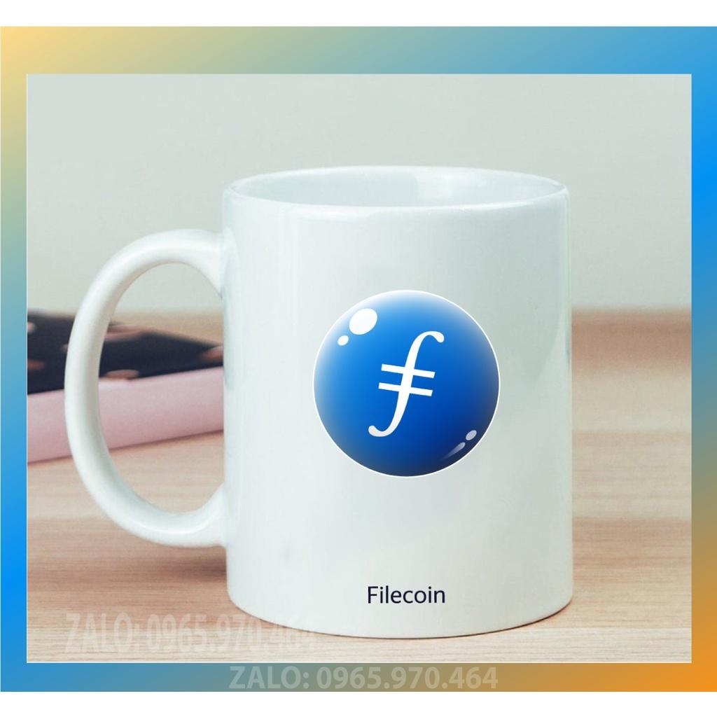 Ly Sứ Có Quai Họa Tiết Đồng Coin FILECOIN - In hình lên ly sứ, cốc theo yêu cầu của bạn - IN HÌNH LỚP, CÔNG TY