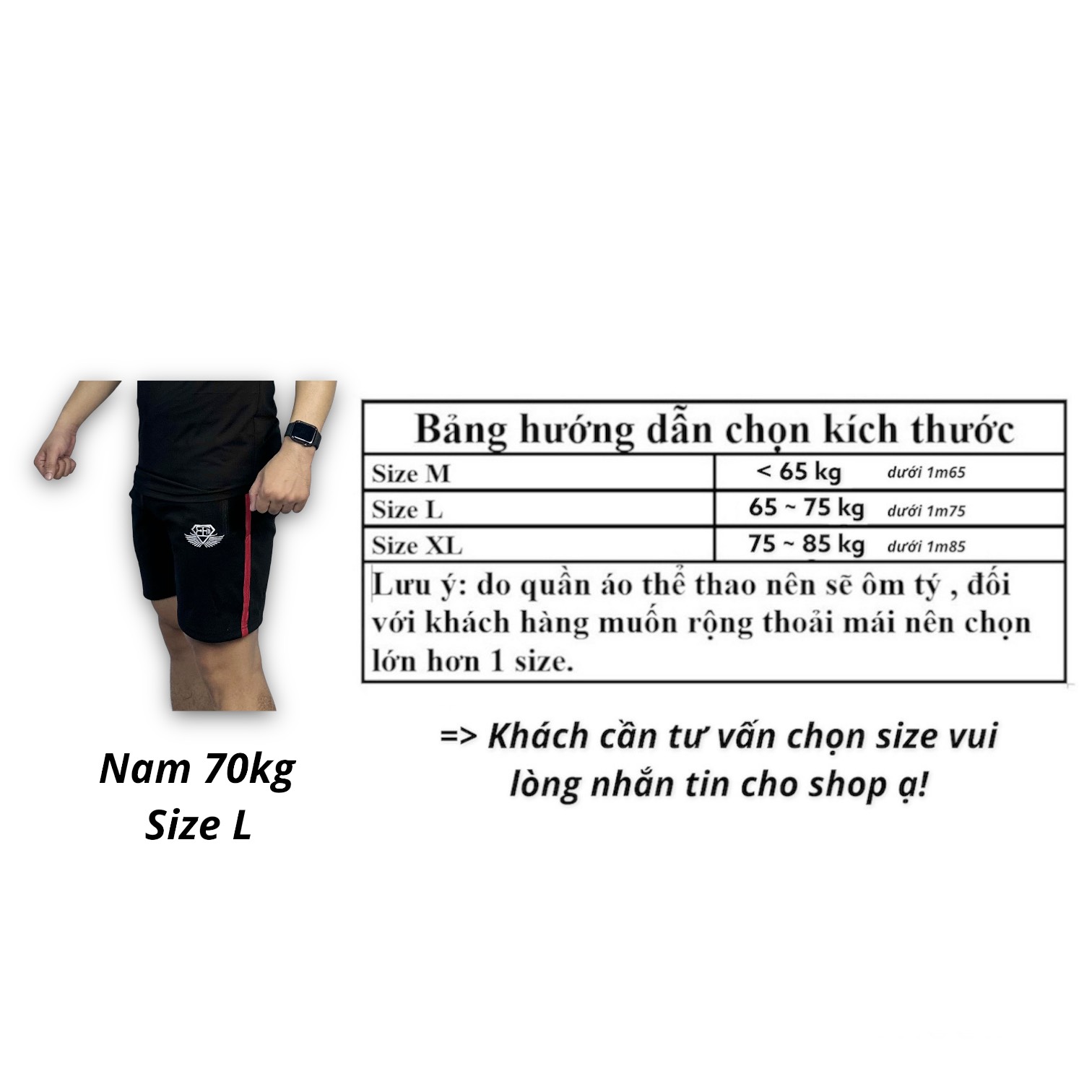 Quần short nam tập gym DO GYM SHOP logo thêu chất thun poly co giãn 4 chiều không xù lông QLQL3