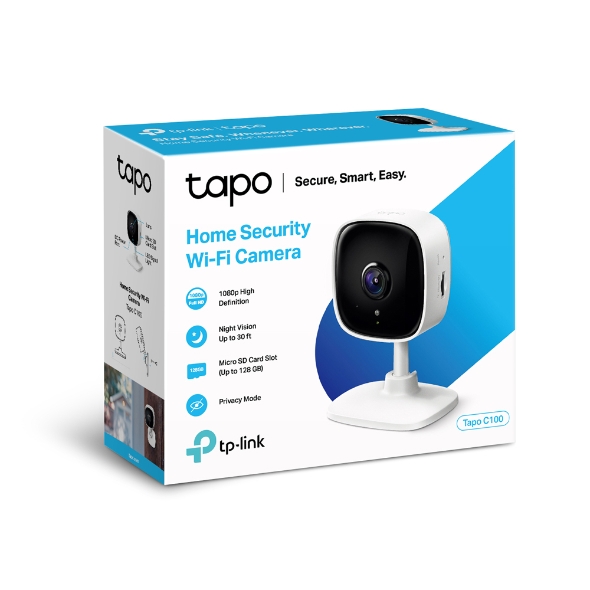 Camera WiFi Thông Minh TP-Link Tapo C100 An Ninh Cho Gia Đình - Hàng Chính Hãng