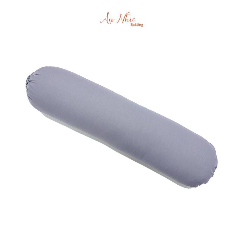 Vỏ gối ôm35x100 cotton đũi