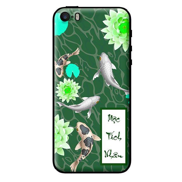 Ốp in cho iPhone 5 Cá Koi Mộc - Hàng chính hãng