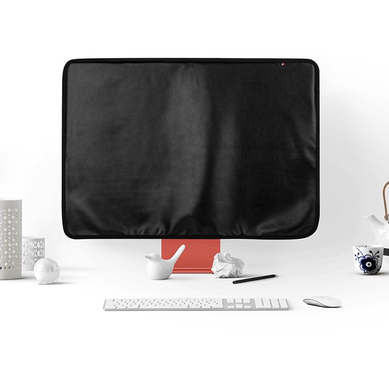 Lớp phủ bụi máy tính thích hợp cho bảo vệ bụi 24 inch che phủ túi phía sau PU PUCAR