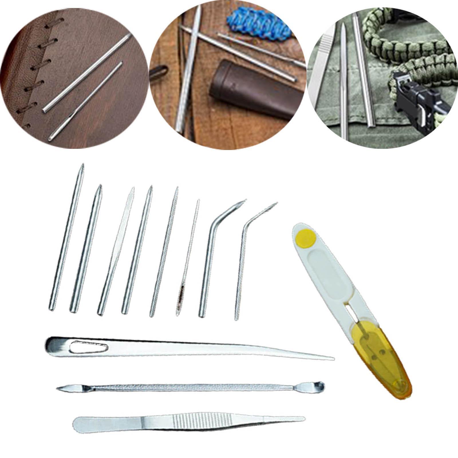 Stainless Steel Paracord FID Set Paracord Lacing Stitching Needles