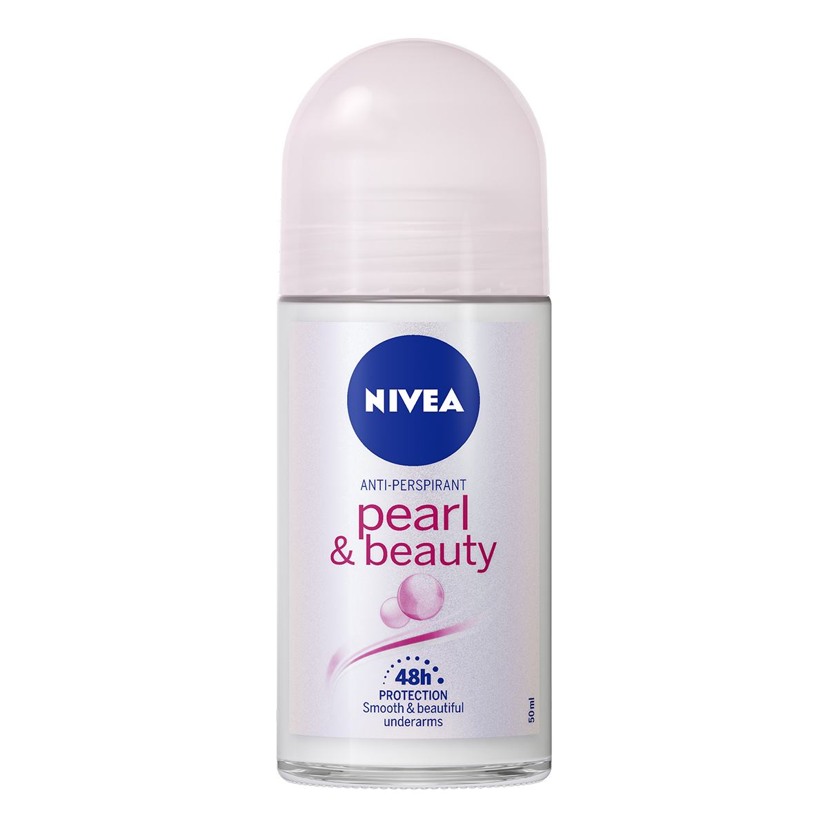 [Mua 1 tặng 1] Lăn Ngăn Mùi NIVEA Pearl &amp; Beauty Ngọc Trai Quyến Rũ (50ml) - 83735 -Tặng Sữa Rửa Mặt 20gr