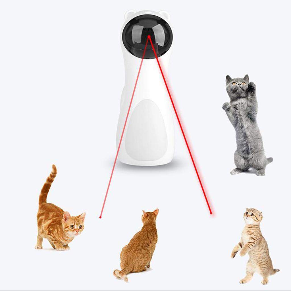 Automatic Cat LED Laser Toy Interactive Smart Teasing Pet Funny Handheld Toy