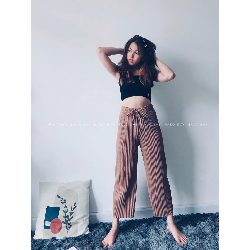 Quần Xếp ly dài mặc cực thích và co giãn tốt , lưng thun