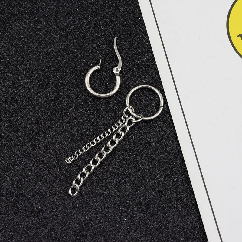 Khuyên tai tròn unisex