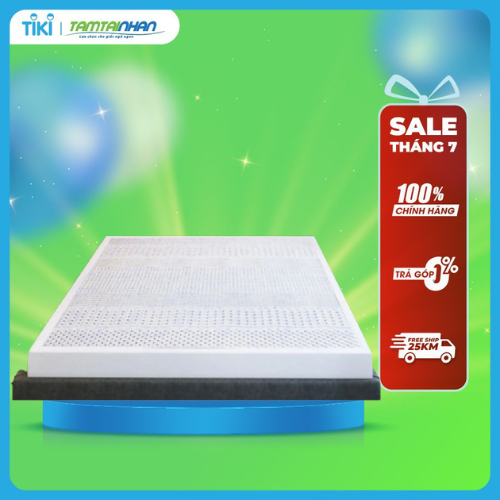 Nệm cao su Kim Cương COOLUX - 7’Zone Gel làm mát 180x200x10cm
