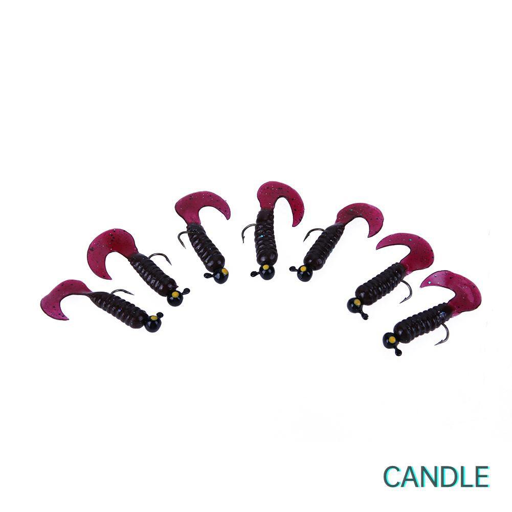 Mồi Câu Cá Giả Hình Con Sâu 1.75g 4.4cm