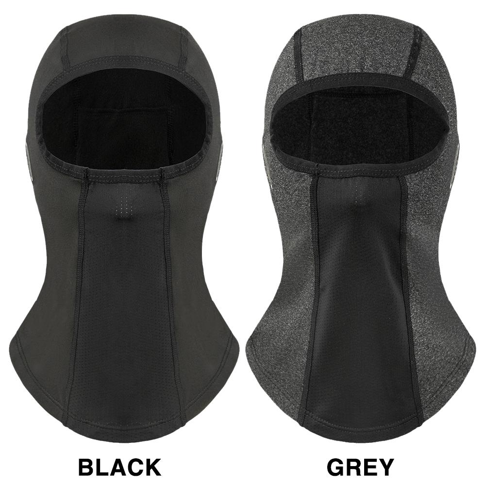 Mũ xe đạp mùa đông ấm áp khăn quàng cổ balaclava mặt bọc mũ bảo hiểm mũ bảo hiểm mũ bảo hiểm mũ bảo hiểm xe máy trượt tuyết MAT Color: Black no hole