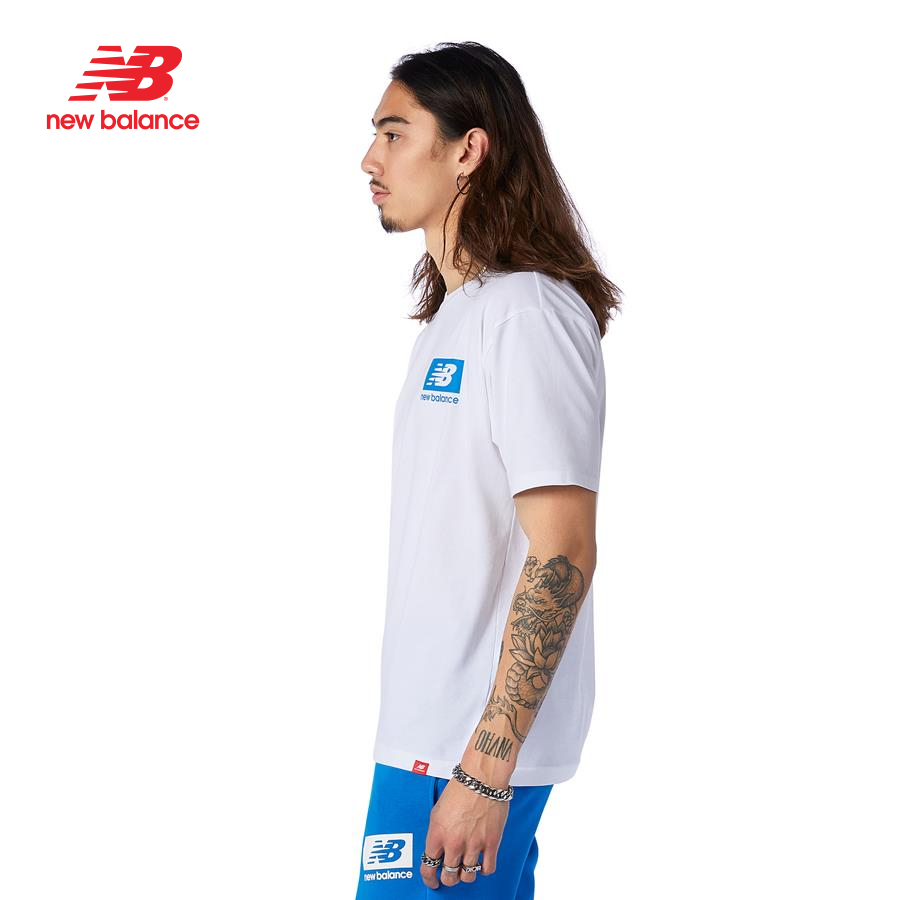 Áo thun thời trang nam New Balance ESSENTIALS ID SS TEE - AMT13518WT (form châu á