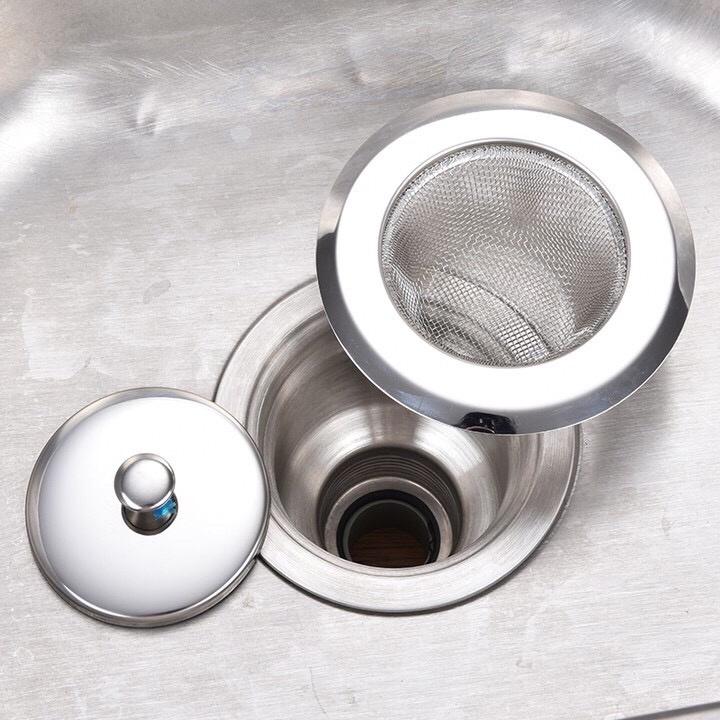 Dụng cụ lọc rác inox tránh tắc