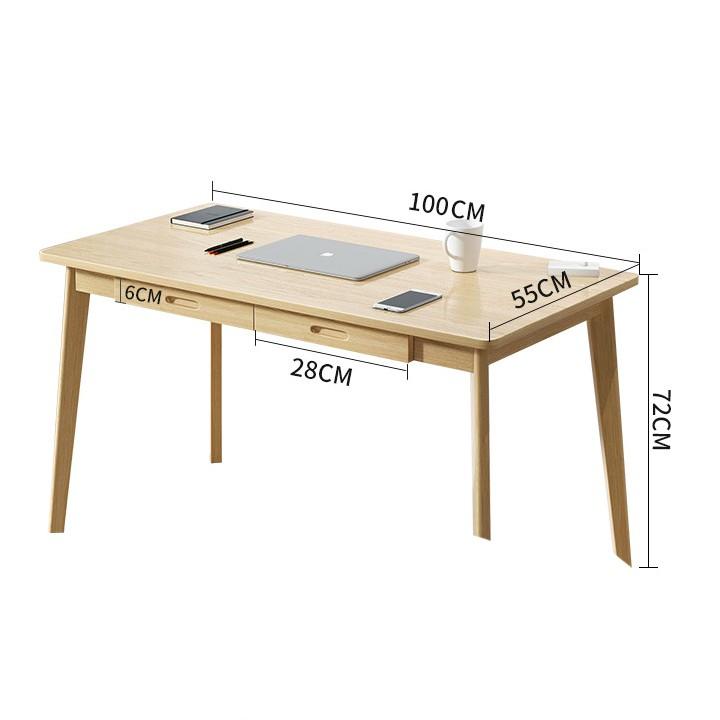 Bàn máy tính có ngăn kéo đa năng 100,55,72cm