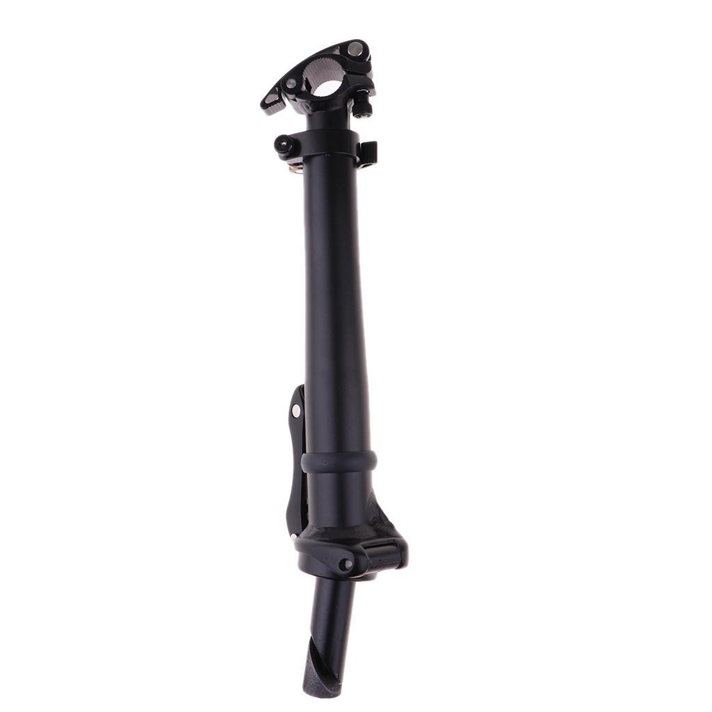 Folding Bike Handlebar Stem Bike Quill Stem Riser Black
