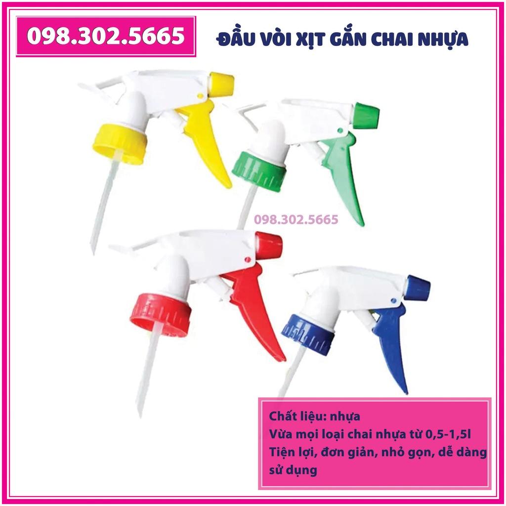 Đầu vòi xịt phun sương - Vòi phun tưới lắp chai nhựa - Bơm tưới lắp chai pet - Dễ dàng sử dụng