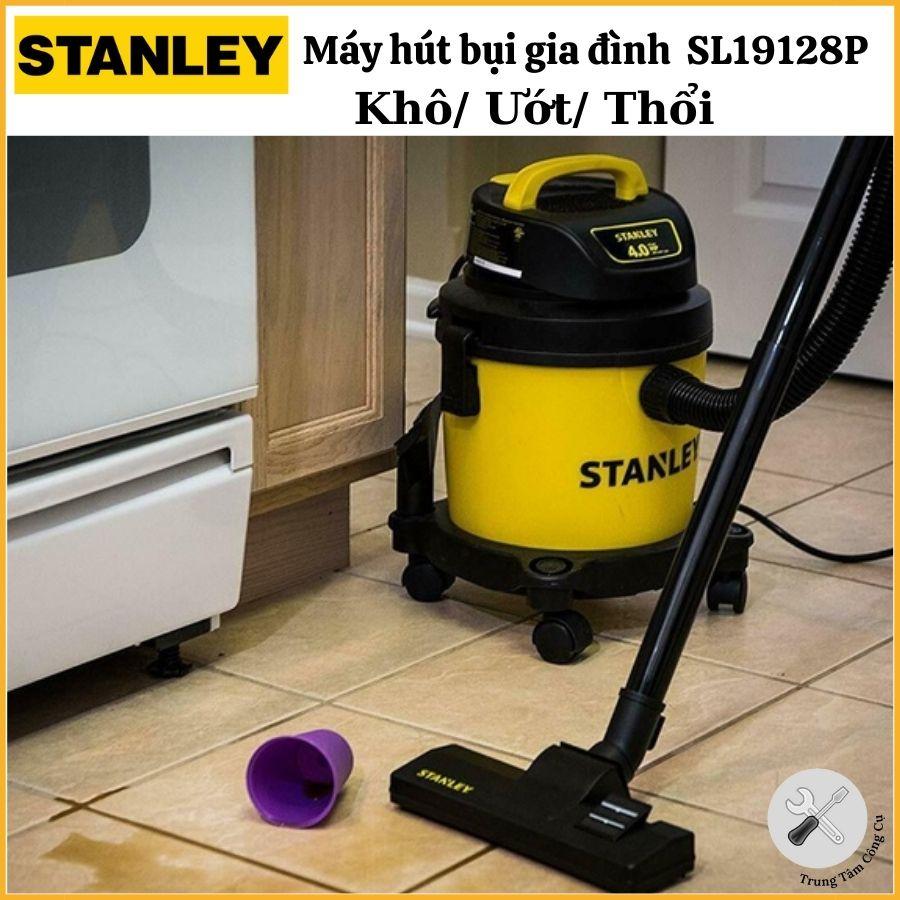 Máy hút bụi gia đình 9L Stanley SL19128P công suất 1200W hút bụi Khô và Ướt -Hàng chính hãng