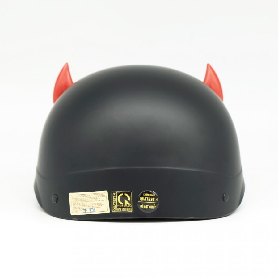 Mũ Bảo Hiểm Nữa Đầu X135 Hình Thú - (Cở mũ 53 đến 58cm)