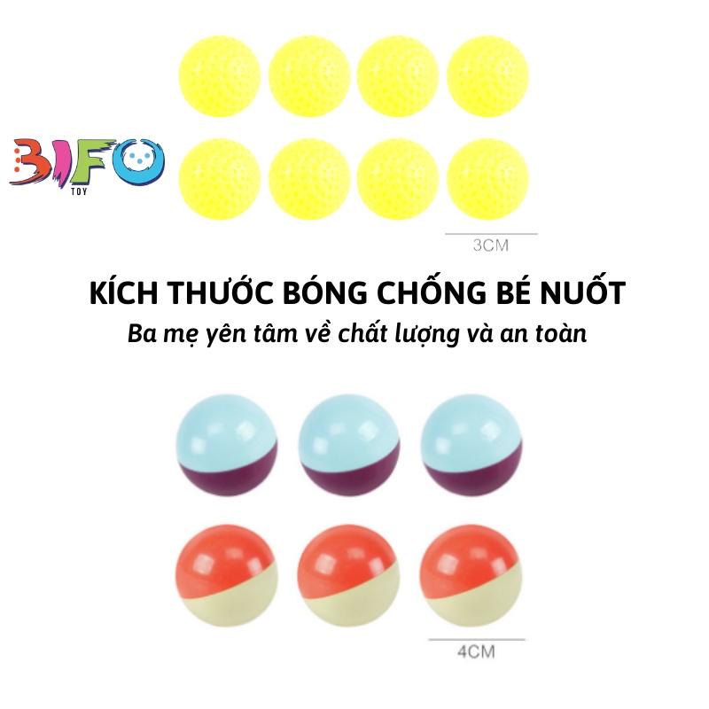 Cầu trượt cho bé -Thả bóng xoay tròn, Tháp bóng lăn và đồ chơi bóng rổ, Trò chơi vận động cho bé yêu