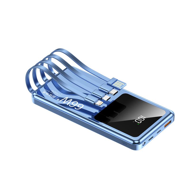 Kho báu sạc siêu nhanh 66w mới được ưa chuộng nhất Dung lượng lớn 10000 mAh với giao thức riêng cung cấp năng lượng sạc nhanh cho thiết bị di động