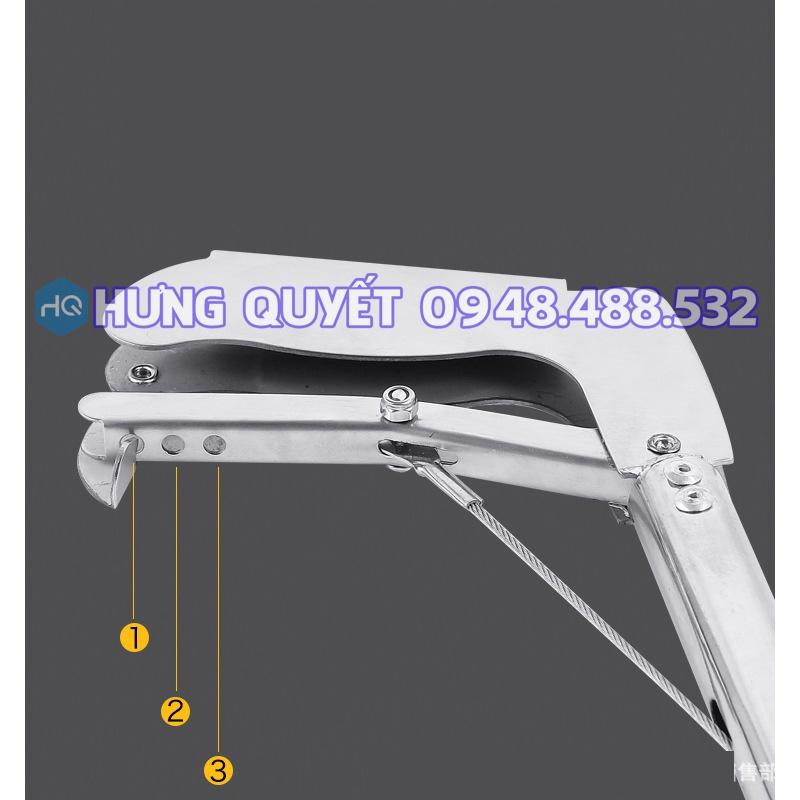 Kẹp bắt rắn Gậy bắt rắn an toàn có chốt cài có thể gập lại được Dụng cụ bắt rắn hiệu quả