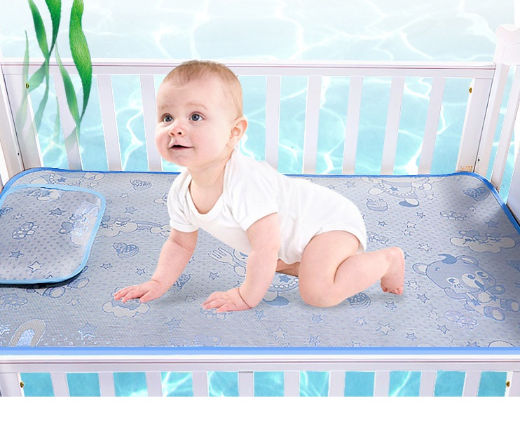 Bộ chiếu gối điều hòa cho bé -Xanh