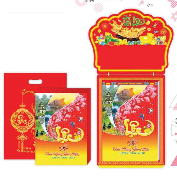 Lịch Bloc Siêu Cực Đại - Phong Cảnh Việt Nam - Lộc - Á Châu AC01