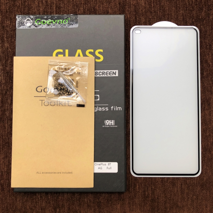 Cường lực nhám full dành cho Oneplus 9R - Oneplus 8T - Hàng nhập khẩu Goevno
