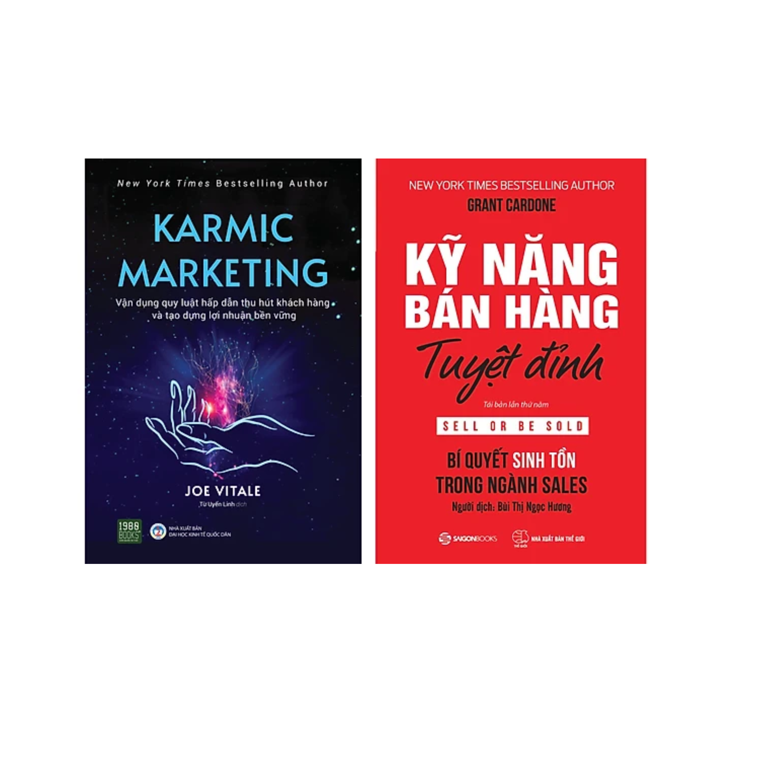 Combo 2Q Sách Marketing - Bán Hàng : Karmic Marketing + Kỹ Năng Bán Hàng Tuyệt Đỉnh (Tái Bản)