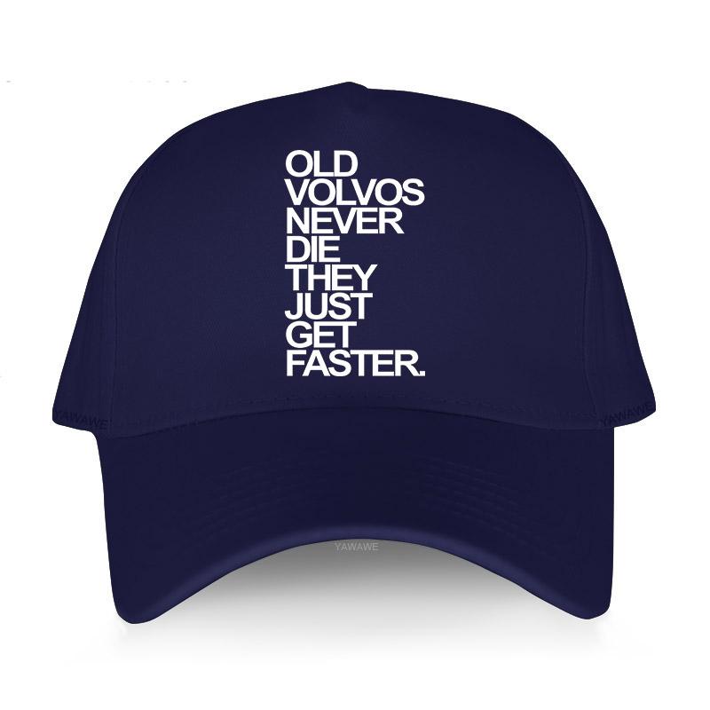 Đàn ông Yawawe Cap Mũ thời trang cổ điển Volvos không bao giờ chết Họ chỉ nhận được mũ bóng chày nhanh hơn Snapback Hip Hop Hat bình thường Color: grey mesh Size: Adjustable  Age Range: >8Y