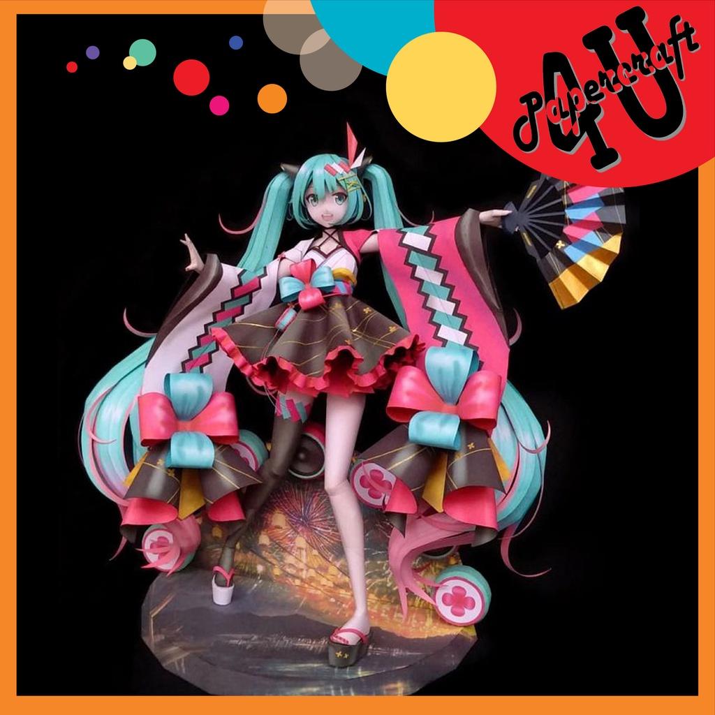 Mô hình giấy 3D Hatsune Miku phiên bản Magical Mirai 2020