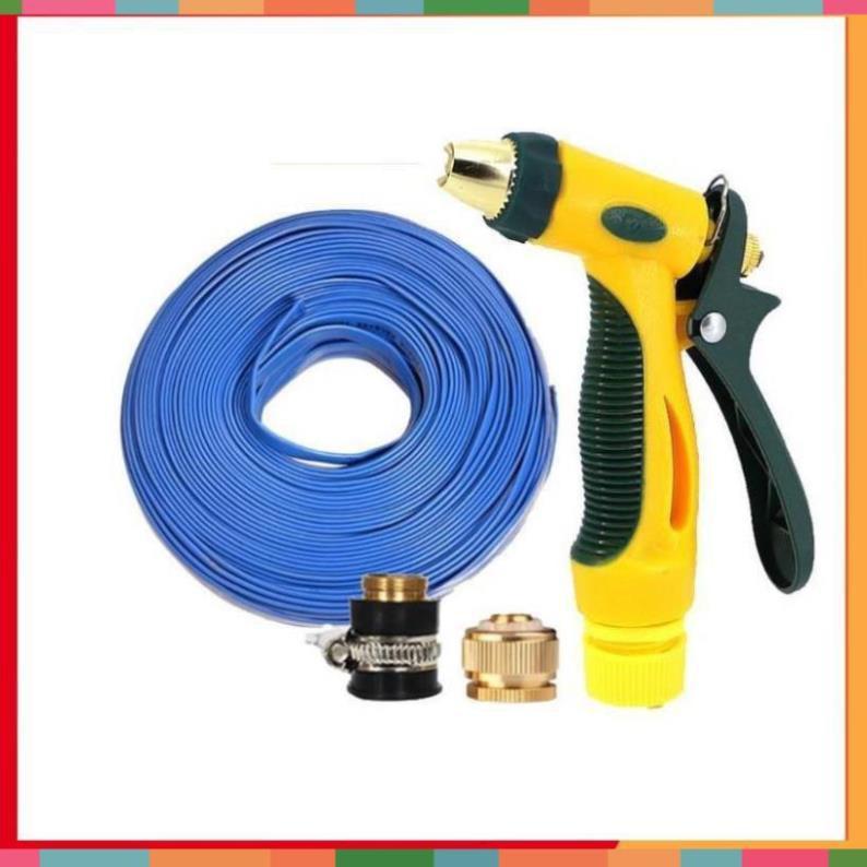 Bộ dây vòi xịt nước rửa xe, tưới cây tăng áp 3 lần,loại 3-5M  206317
