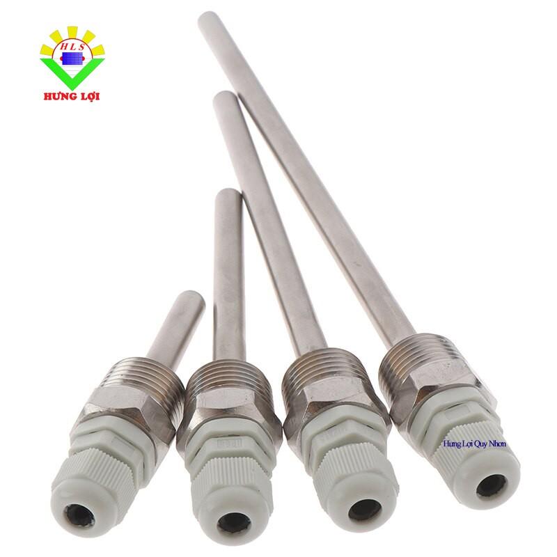 Thermowell bảo vệ cho cảm biến nhiệt độ dài 50-200mm dùng cho máy nước nóng năng lượng mặt trời