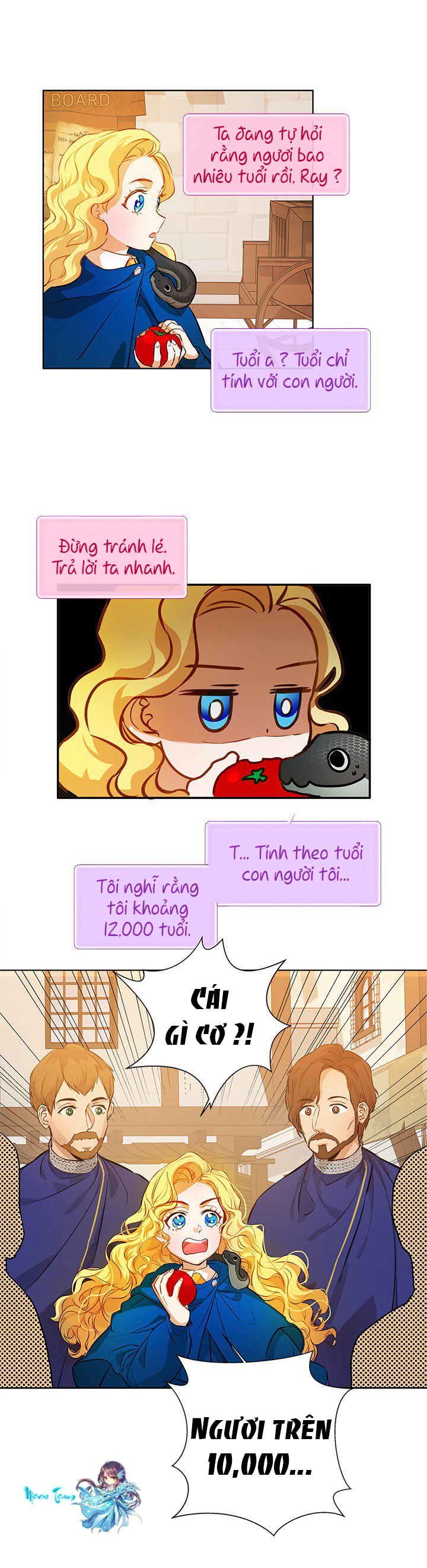 nhà nguyên tố tóc vàng chapter 13 15