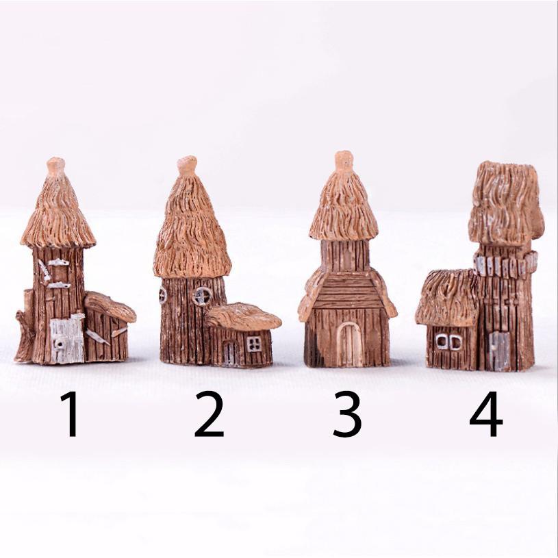 Mô Hình nhà cây trang trí tiểu cảnh terrarium decord mô hình quà tặng trang trí