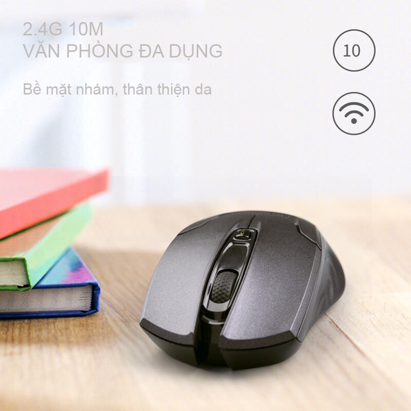 Chuột máy tính không dây Gaming Newmen E400 silent – Hàng Chính Hãng