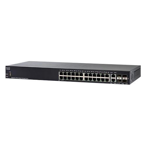 Thiết bị chia mạng Switch Cisco SF250-24-K9-EU - Hàng Nhập Khẩu